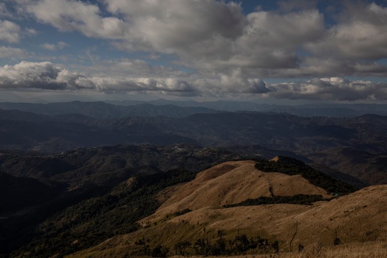 A view of the northeastern Indian state of Manipur on December 30, 2023. (AFP)